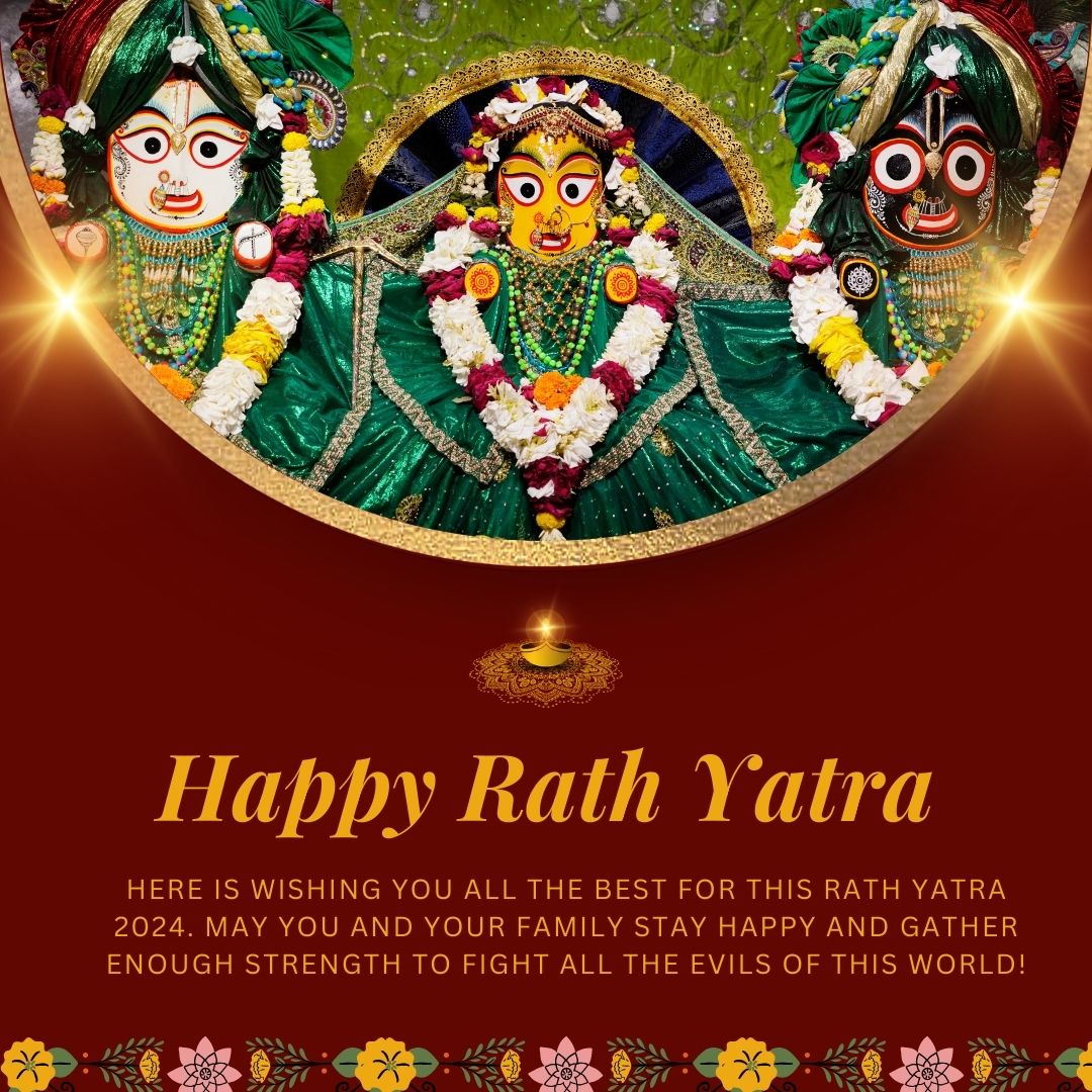 jagannath rathyatra wishes Greeting 